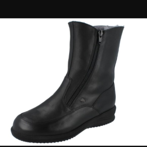 FINN COMFORT Minsk double zip Winter Shearling boot RATED -45*Mde in Germany 5us - Picture 1 of 2
